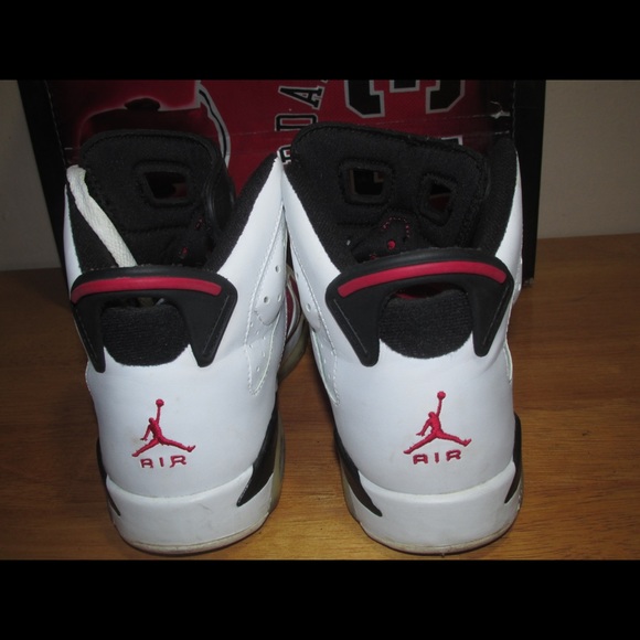 Authentic Nike Air Jordan 6 retro carmine GS Countdown pack - Picture 3 of 10